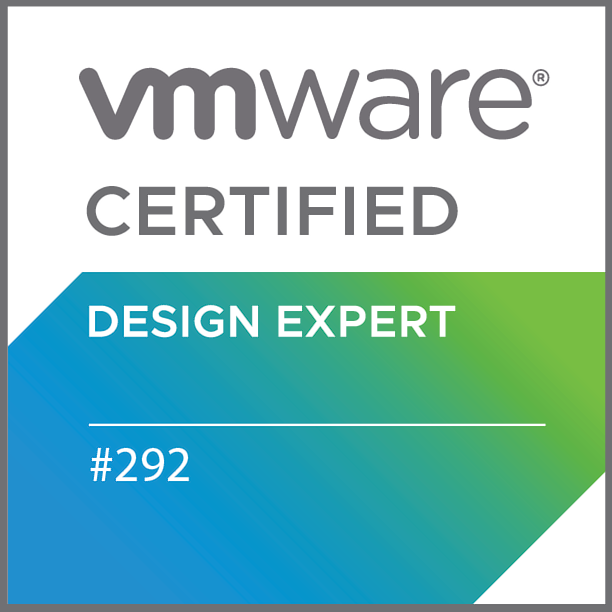 VMware Certified Design Expert – #292