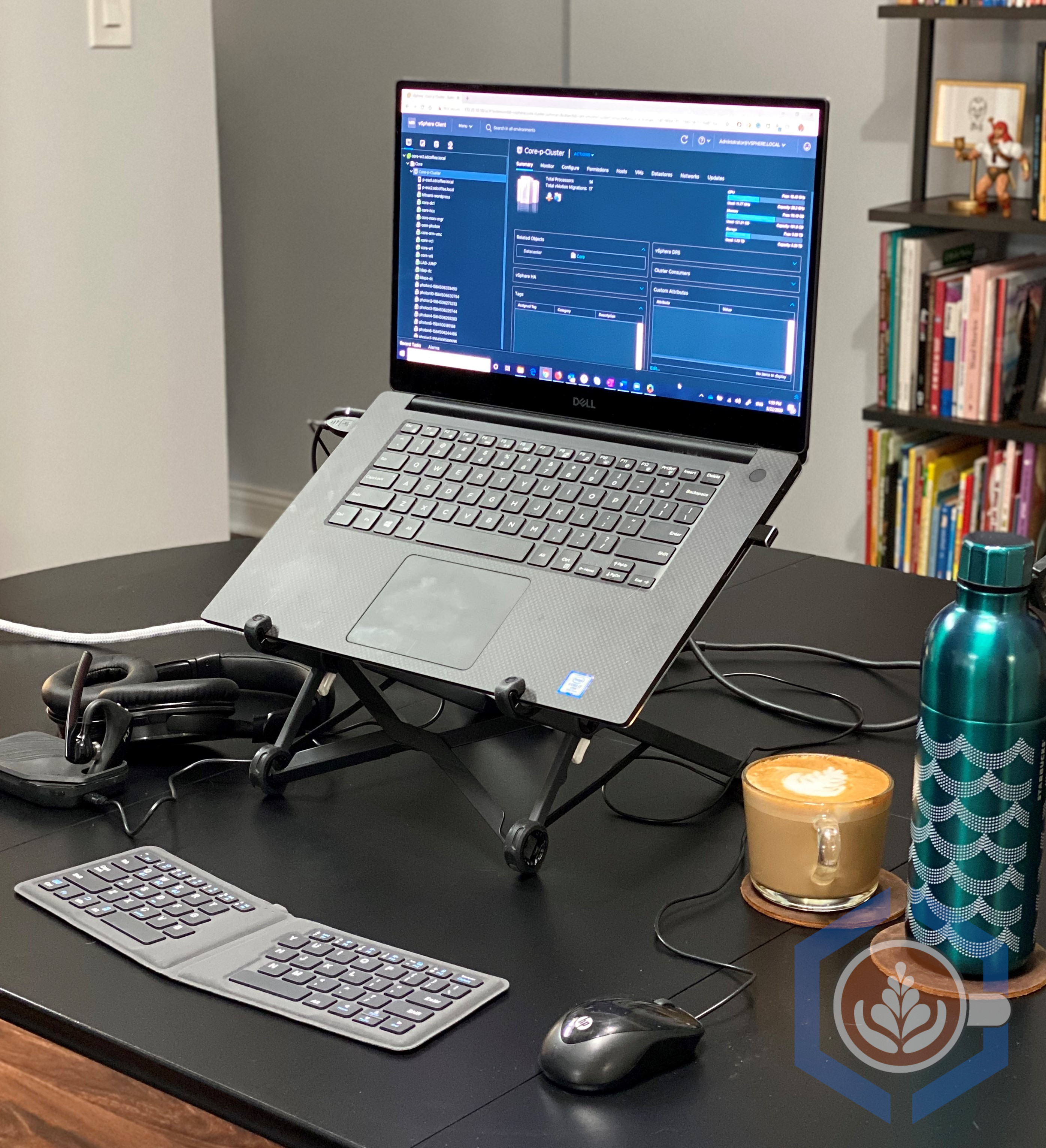 My Temporary Home Office Essentials - The Docket