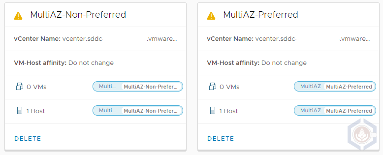 Compute Policies With Matching Hosts